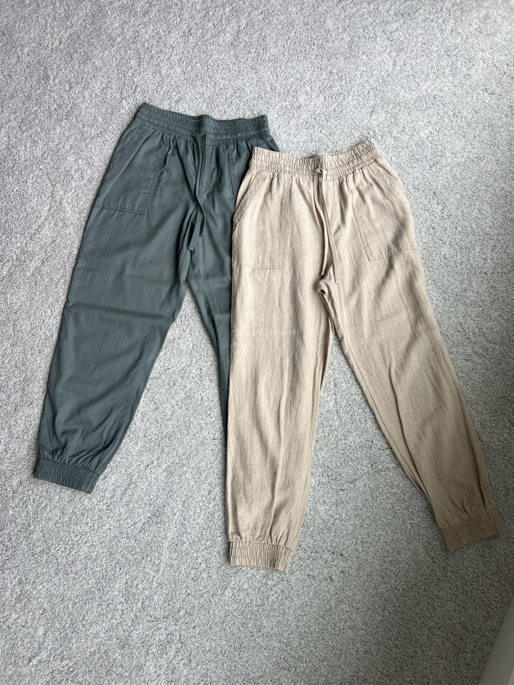a new day Olive Green Elastic Waist Jogger Pants